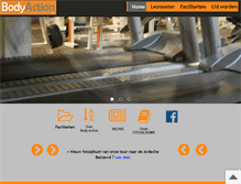 Tablet Screenshot of bodyactionwehl.nl